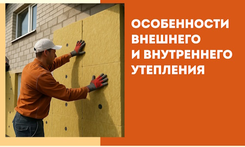 Какие особенности внешнего и внутреннего утепления в Чапаевске