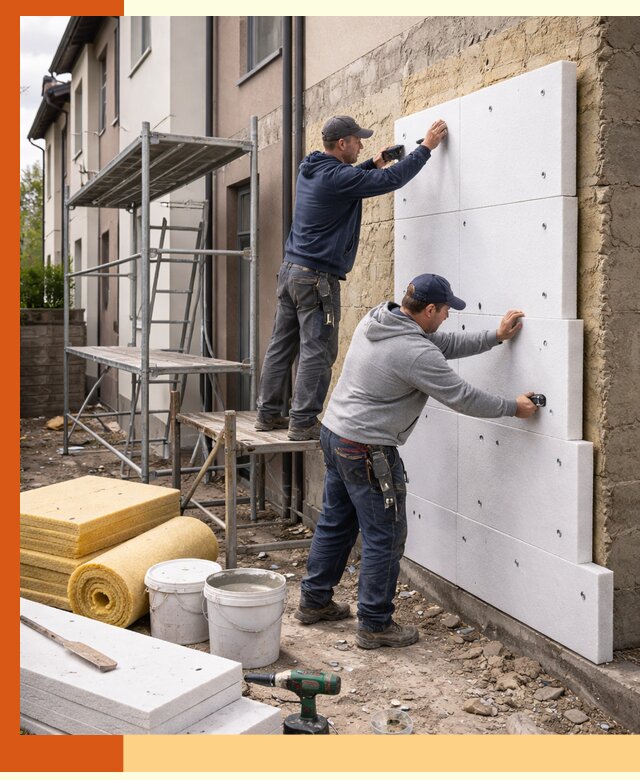 Утепление таунхауса с гарантией комфорта в Чапаевске