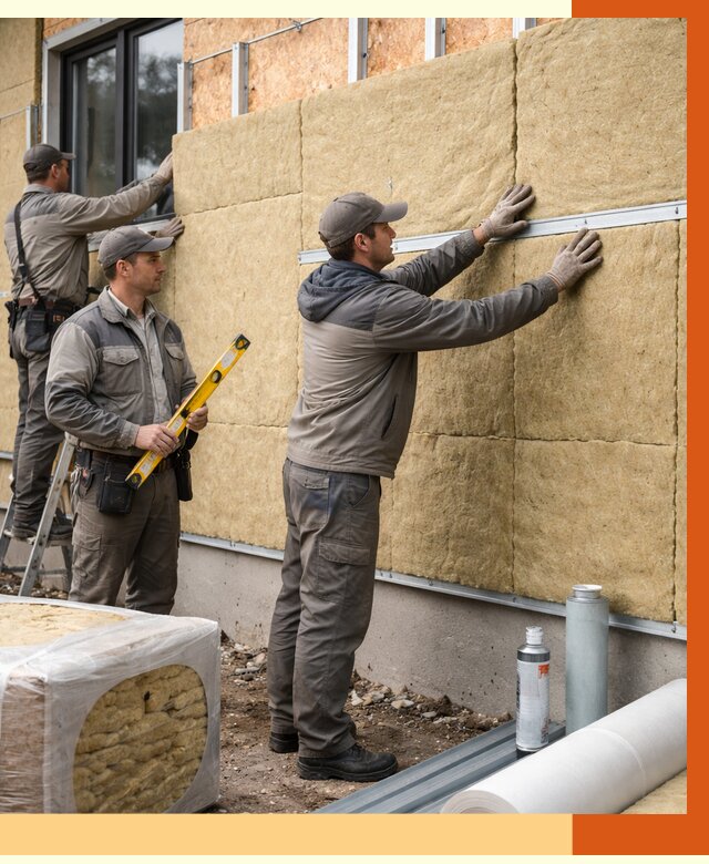 Утепление дома из SIP панелей в Чапаевске от 6333 руб./м² под ключ | ТепломастерЧпв