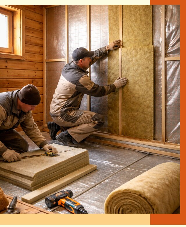 Утепление бани изнутри в Чапаевске под ключ от 4290 руб./м² | ТепломастерЧпв