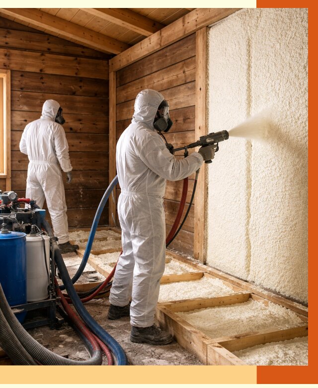 Утепление бани ппу в Чапаевске под ключ от 4290 руб./м2 | ТепломастерЧпв - напыление и монтаж ппу