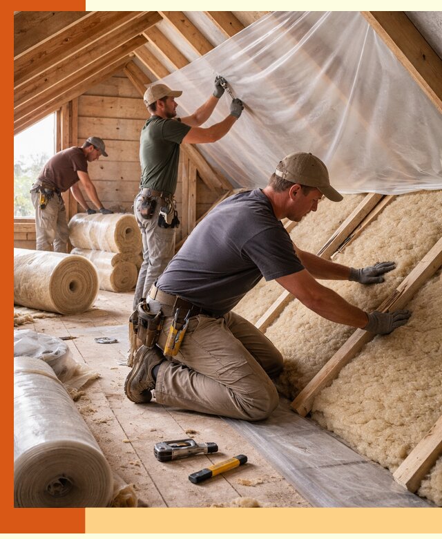 Утепление крыши изнутри в Чапаевске: профессионально и надежно