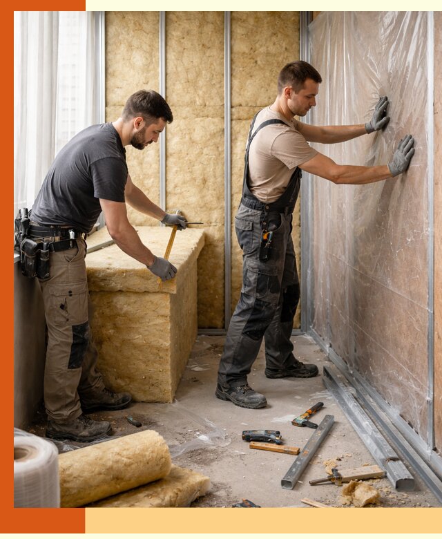 Профессиональное утепление лоджии в Чапаевске эффективно и надежно