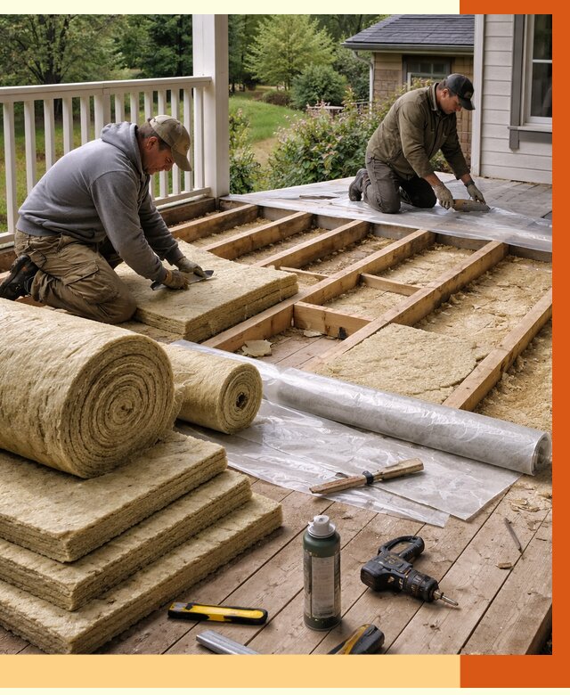 Утепление террасы в Чапаевске от 4290 руб./м2 — утеплить террасу под ключ | ТепломастерЧпв