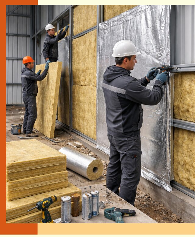 Утепление металлического ангара профессионально в Чапаевске