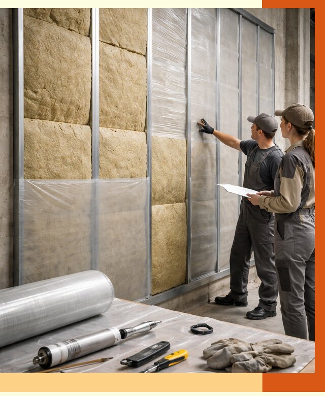 Утепление склада химсырья в Чапаевске от 4597 руб. под ключ | ТепломастерЧпв