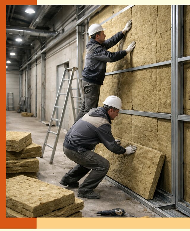 Утепление цеха под ключ в Чапаевске с гарантией качества