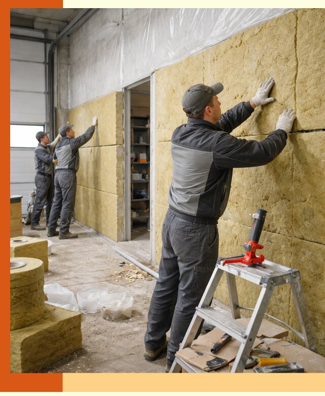 Утепление автосервиса и мастерских в Чапаевске качественно и надёжно