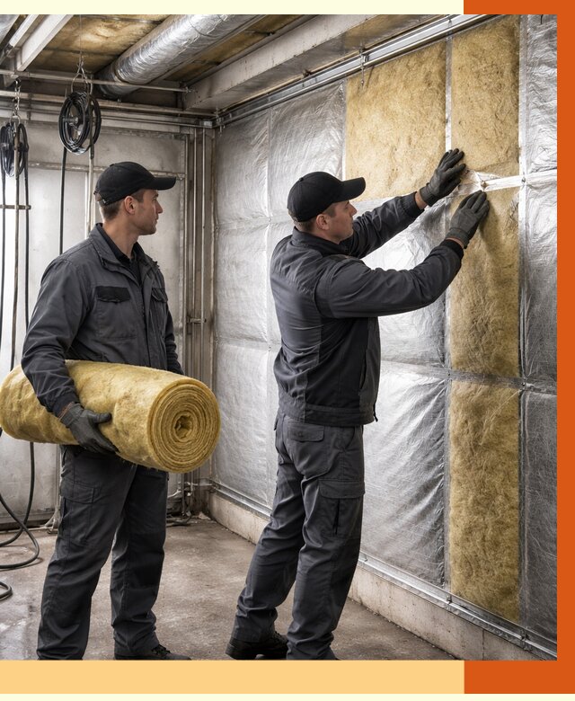 Утепление автомойки в Чапаевске от 8683 руб./м2 — комплексное утепление под ключ | ТепломастерЧпв