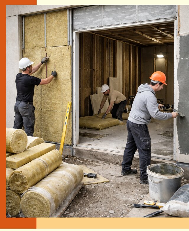 Утепление торгового павильона в Чапаевске — качественно и энергоэффективно