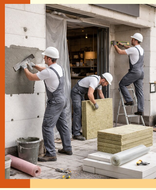 Утепление кафе в Чапаевске: профессиональная теплоизоляция и монтаж