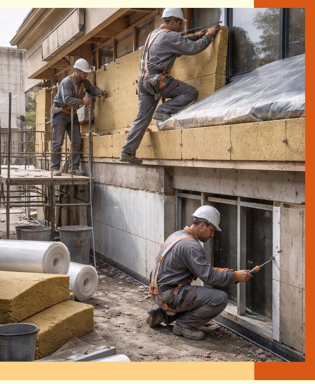 Утепление ресторана в Чапаевске под ключ от 663975 руб/м2 | Комплексное решение от ТепломастерЧпв