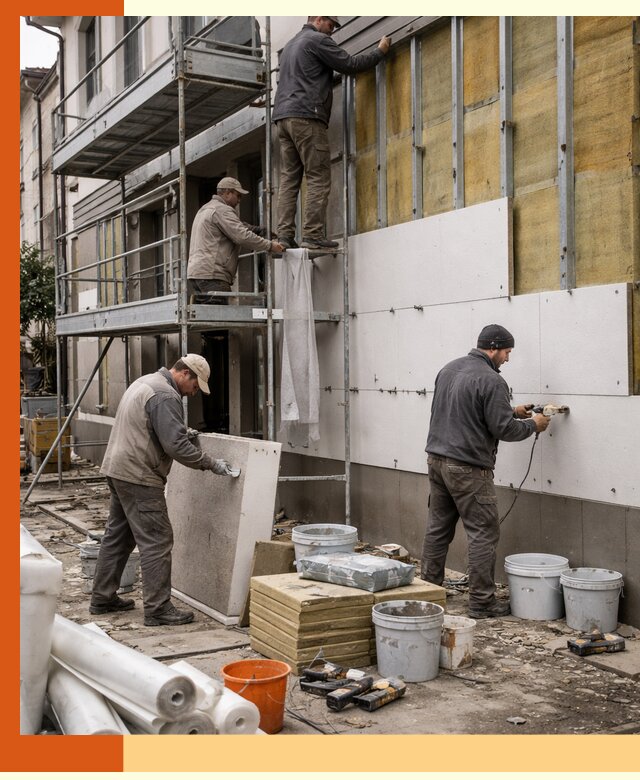 Утепление гостиницы под ключ в Чапаевске с гарантией качества