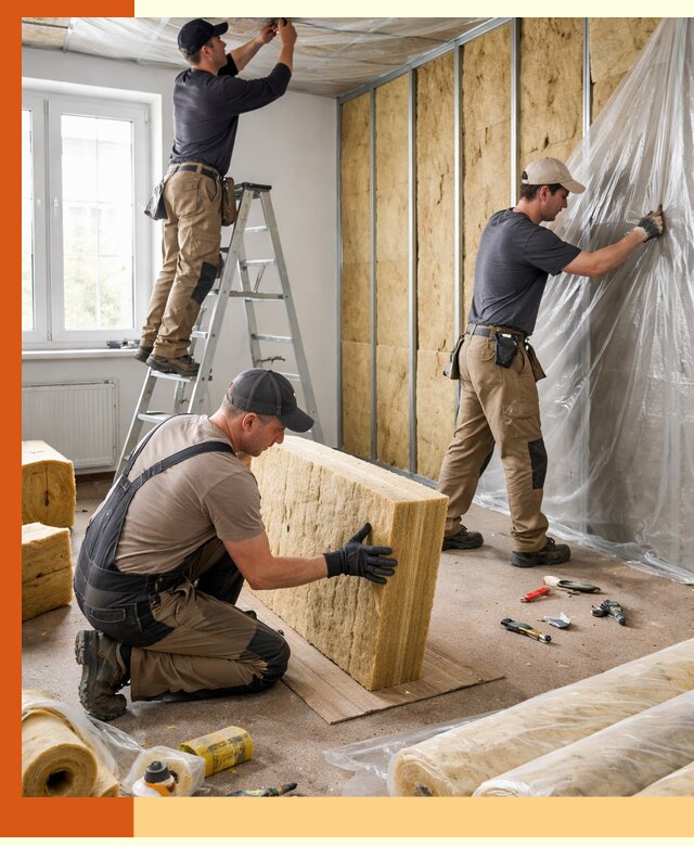 Утепление офисных помещений под ключ в Чапаевске