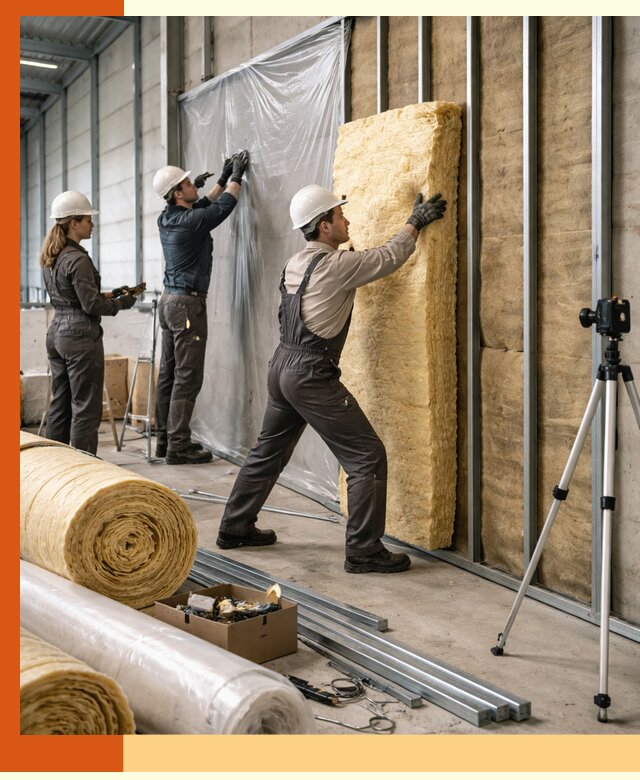 Утепление складского терминала в Чапаевске профессионально и надёжно