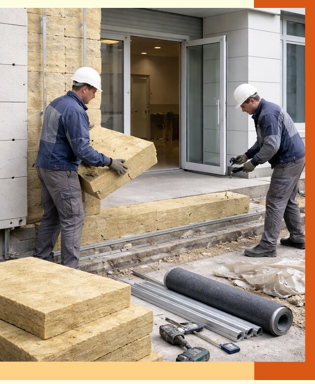 Утепление медицинского центра в Чапаевске под ключ от 12769 руб./м² | ТепломастерЧпв