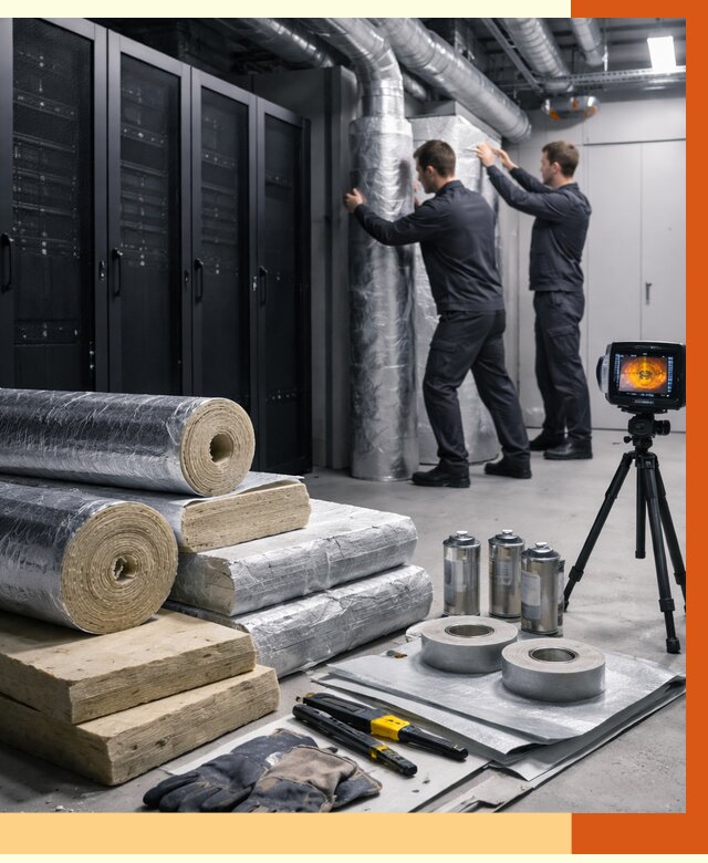 Утепление серверной в Чапаевске от 8683 руб./м² — комплексно под ключ | ТепломастерЧпв