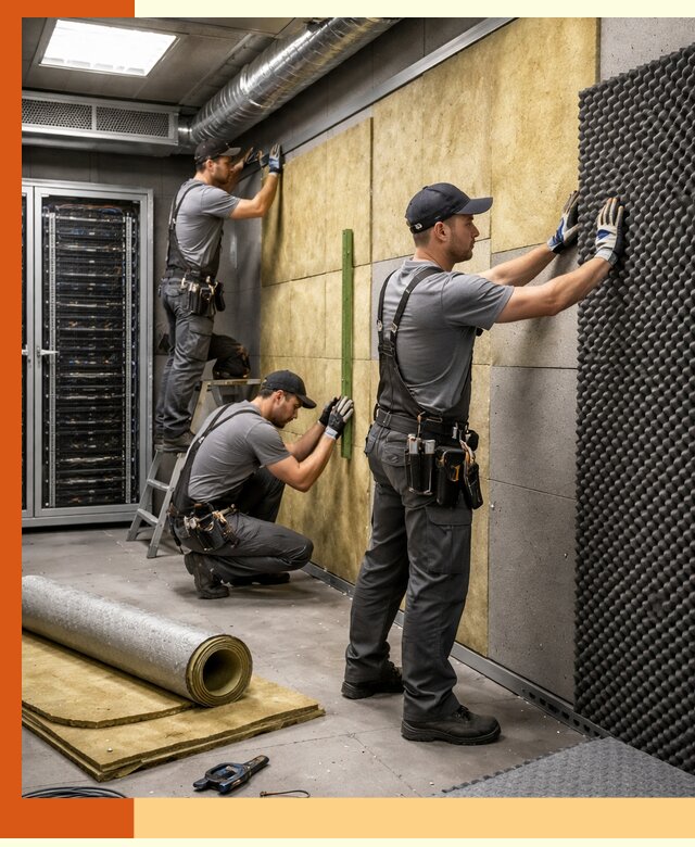 Утепление серверной комнаты профессионально в Чапаевске