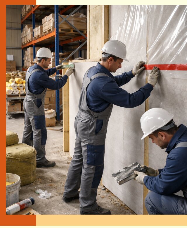 Утепление теплого склада под ключ в Чапаевске