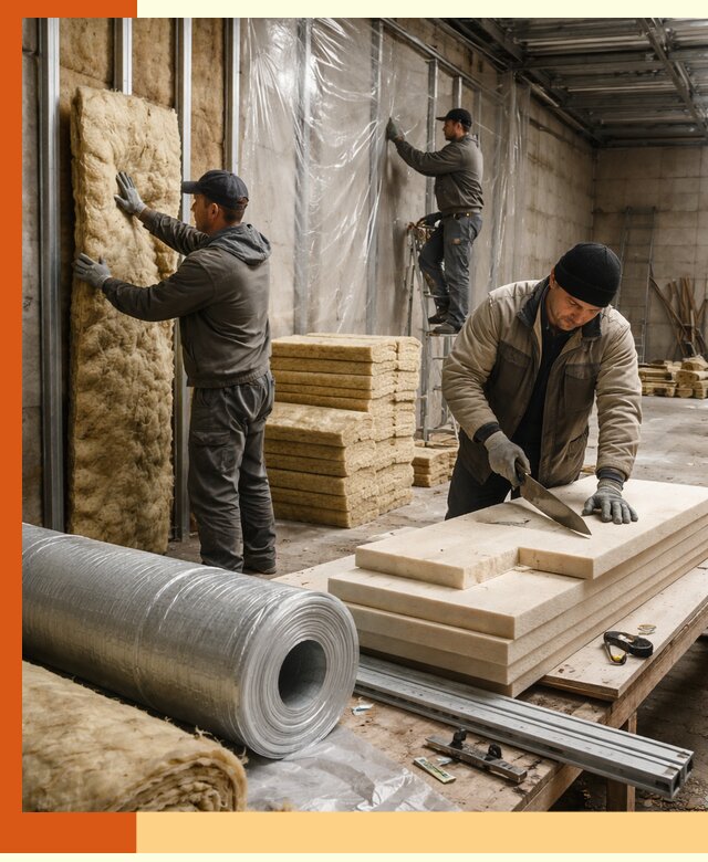 Утепление торгового склада в Чапаевске с энергоэффективными решениями