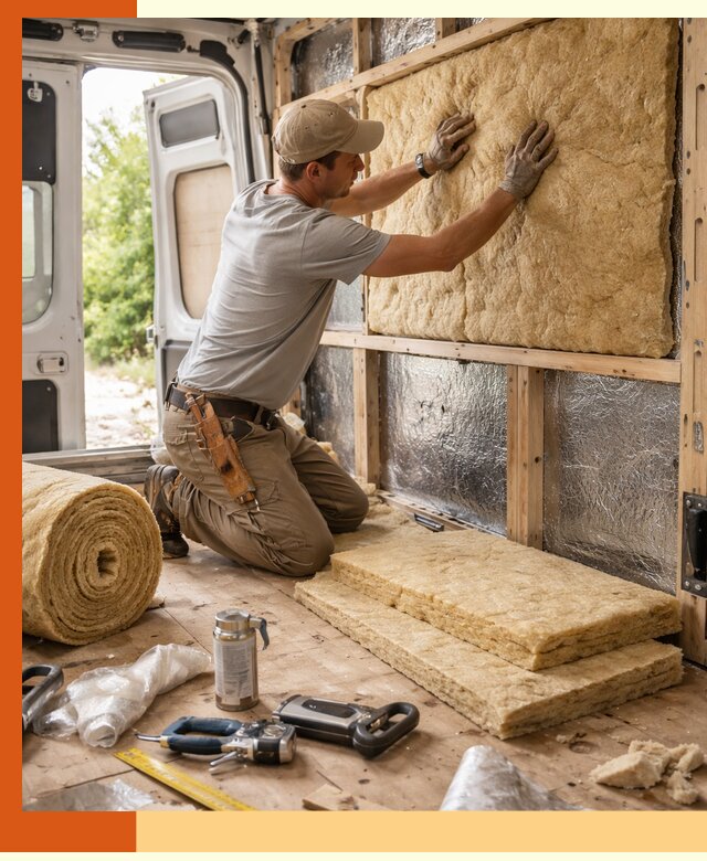 Утепление кемпера под ключ в Чапаевске с гарантией качества