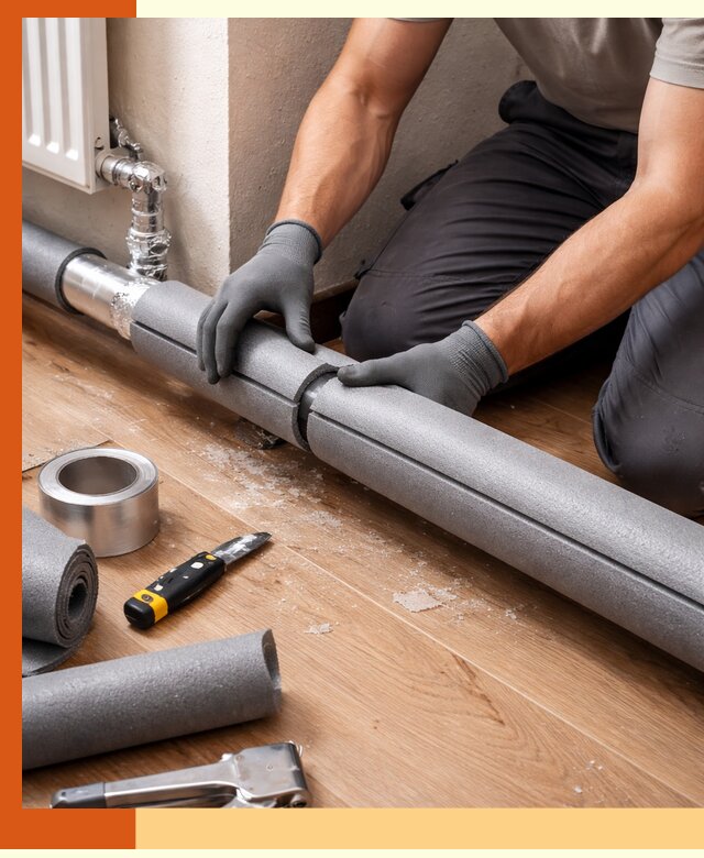 Утепление труб отопления в Чапаевске: теплоизоляция и защита сети