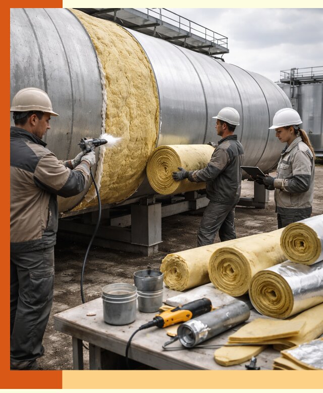 Утепление цистерны в Чапаевске — утеплители и монтаж под ключ