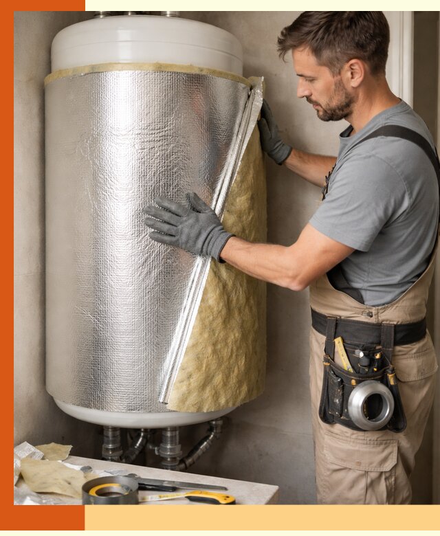 Утепление бойлера в Чапаевске для снижения теплопотерь и экономии энергии