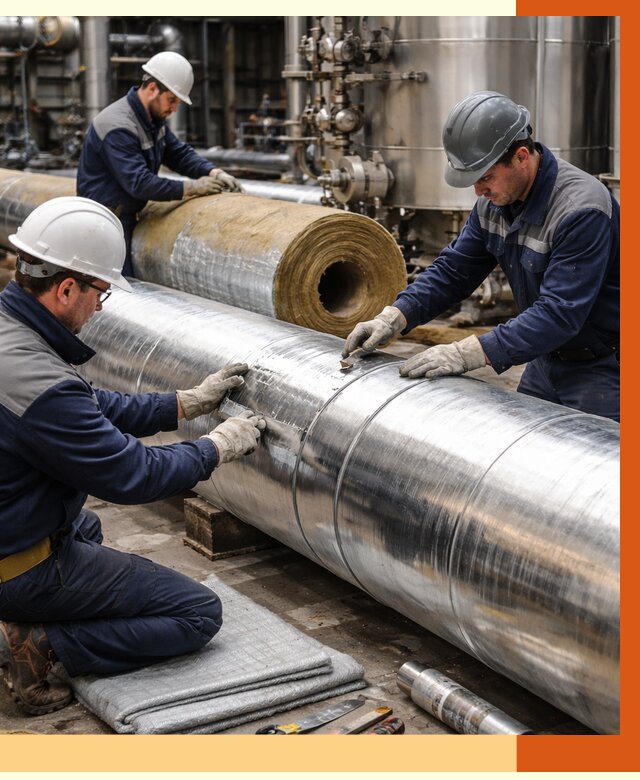 Утепление технологического оборудования в Чапаевске от 4290 руб. за м2 | ТепломастерЧпв