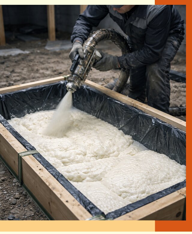 Заливка ППУ в формы в Чапаевске от 2554 руб. — утепление форм под ключ | ТепломастерЧпв