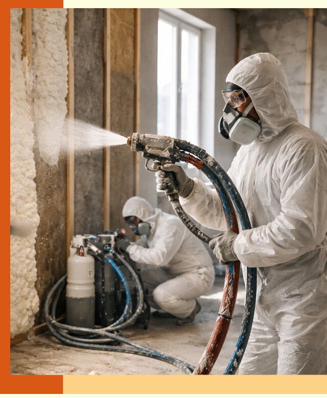 Пенополиуретан напыление для утепления зданий в Чапаевске