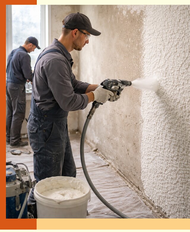 Утепление стен жидкой теплоизоляцией в Чапаевске для квартир и домов