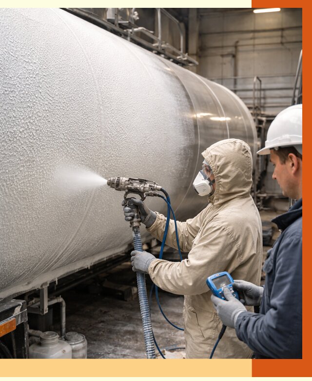 Утепление автоцистерны жидкой теплоизоляцией в Чапаевске от 14812 руб. под ключ | ТепломастерЧпв