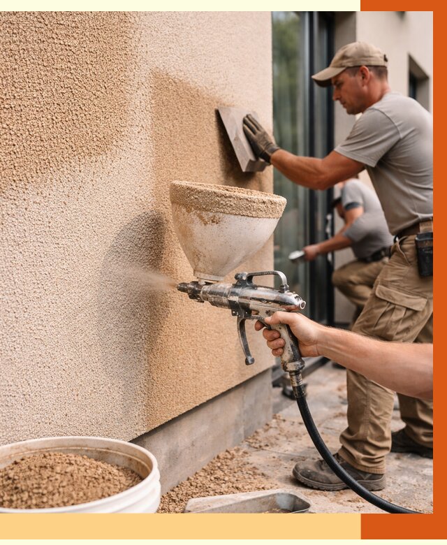Утепление фасада жидкой пробкой в Чапаевске от 4903 руб./м² под ключ | ТепломастерЧпв