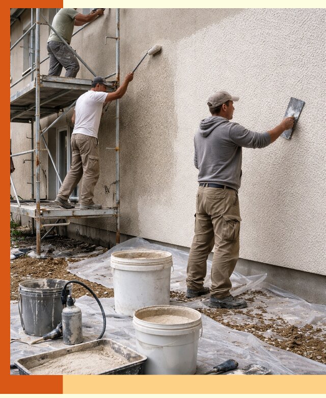 Утепление фасада жидкой пробкой в Чапаевске