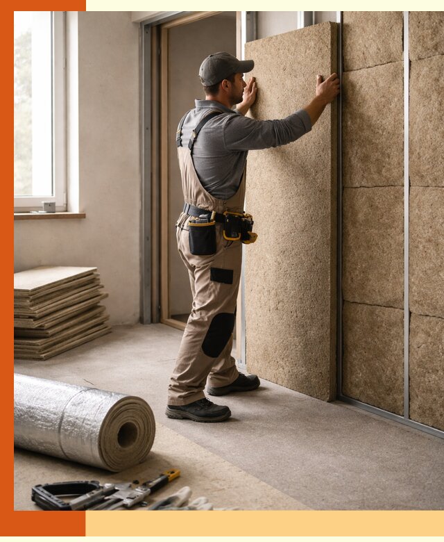 Шумоизоляция дома в Чапаевске — комплексная защита от шума