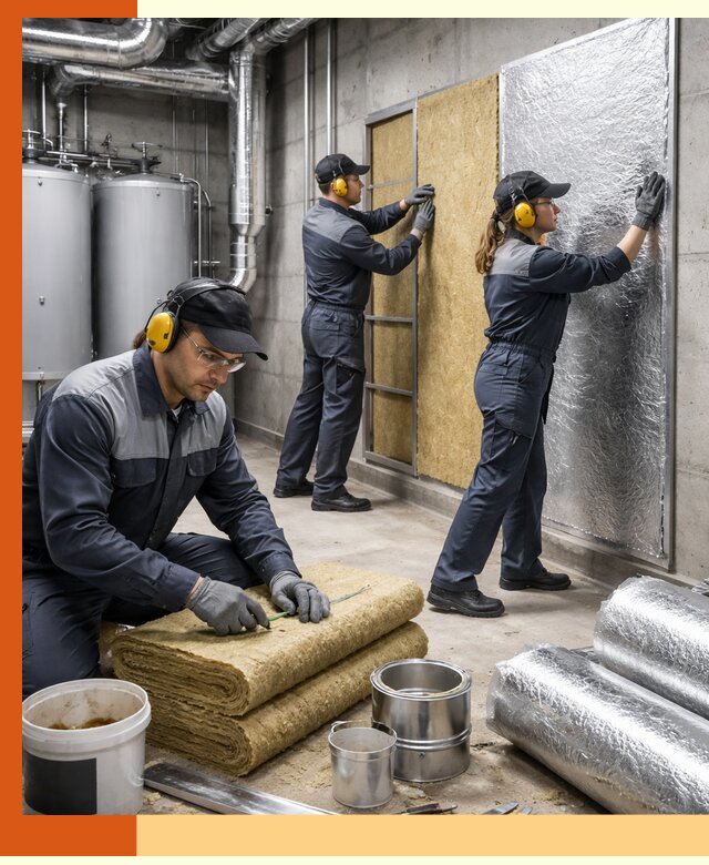 Шумоизоляция котельной в Чапаевске: профессиональный монтаж и материалы