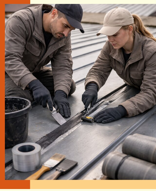 Гидроизоляция фальцевой кровли в Чапаевске качественно и надежно