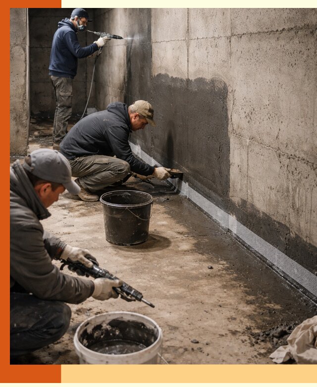 Гидроизоляция подвала в Чапаевске — комплексная защита от влаги