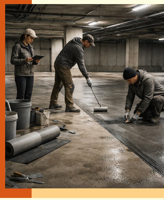 Гидроизоляция паркинга в Чапаевске: качественная защита зданий