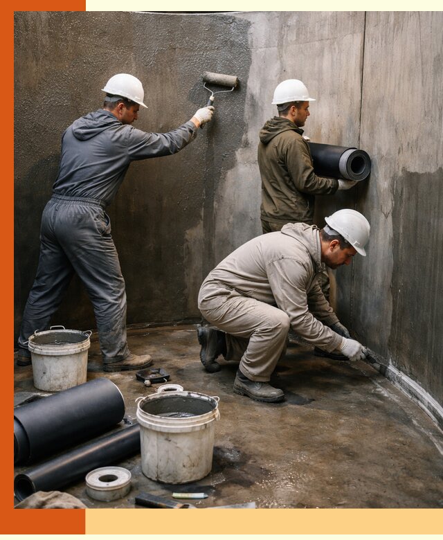 Гидроизоляция резервуара профессионально в Чапаевске