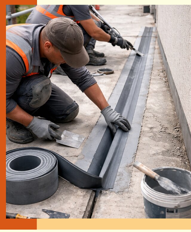 Гидроизоляция деформационного шва в Чапаевске профессионально и надежно